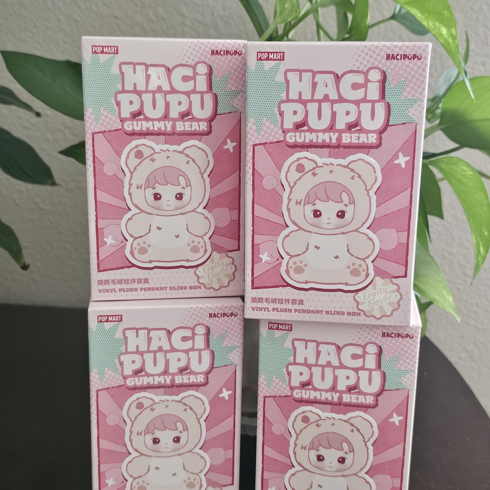 POP MART HACIPUPU GUMMY BEAR, BLIND BOX